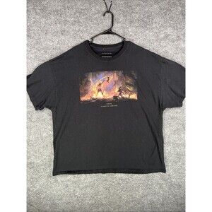 Elder Scrolls Online Flames of Ambition Graphic T-Shirt 3XL Black Lootwear